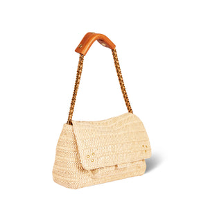 Bolso LULU M rafia