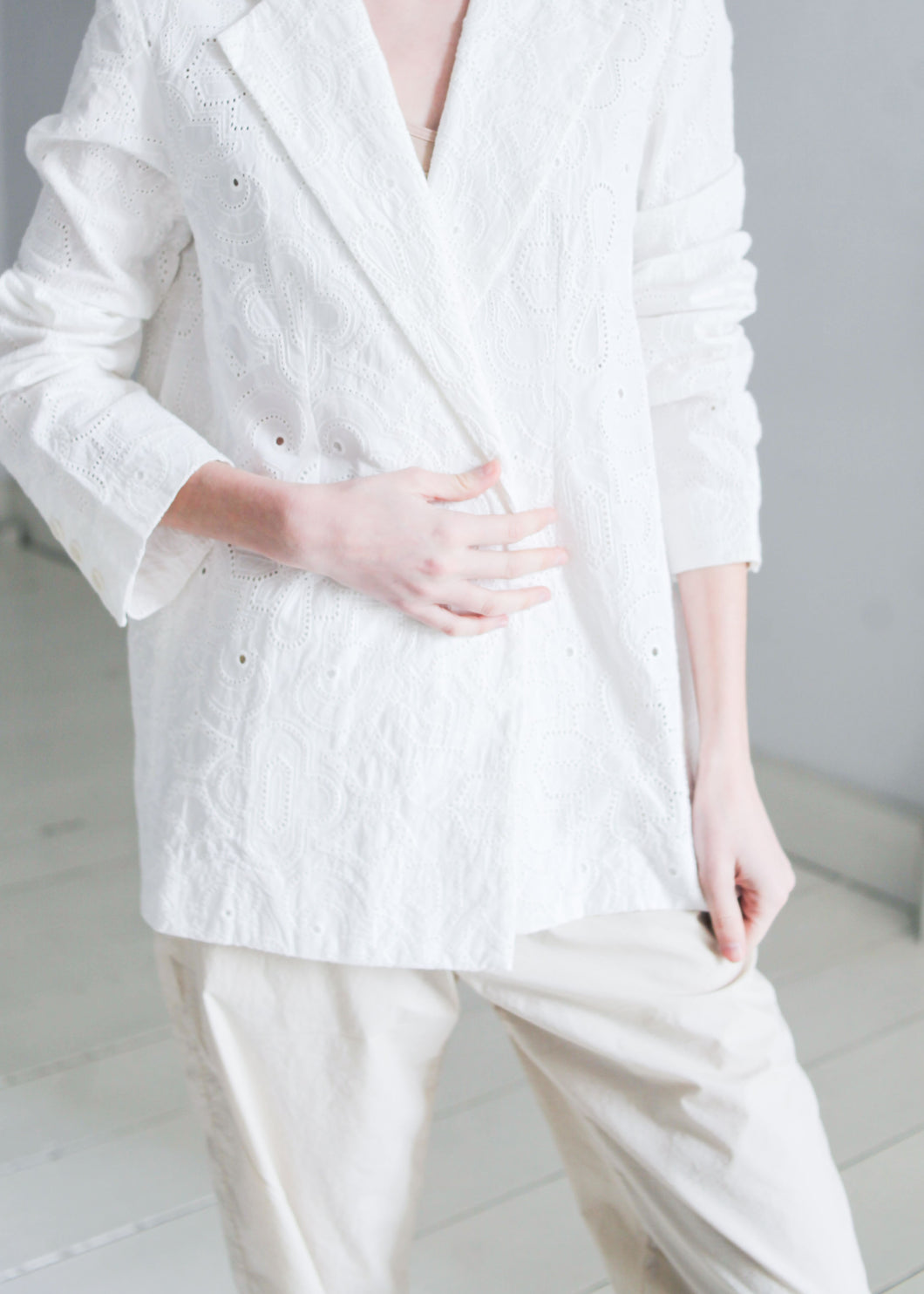 Chaqueta TITI blanco