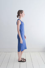Cargar imagen en el visor de la galería, Vestido FRO092 blue
