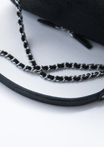 Bolso BOBI lamé negro