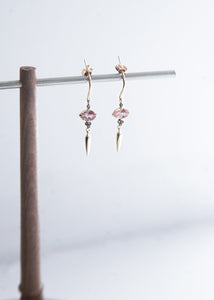 Pendientes FINN GARNET