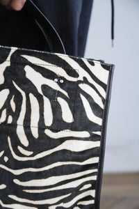 Bolso LEÓN M zebra