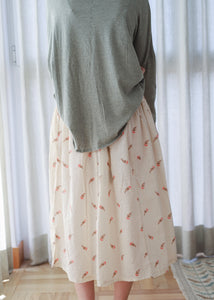 Falda MANTI feather