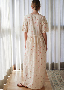 Vestido JALPA feather