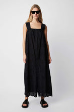 Cargar imagen en el visor de la galería, Vestido PALMA negro
