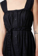Cargar imagen en el visor de la galería, Vestido PALMA negro
